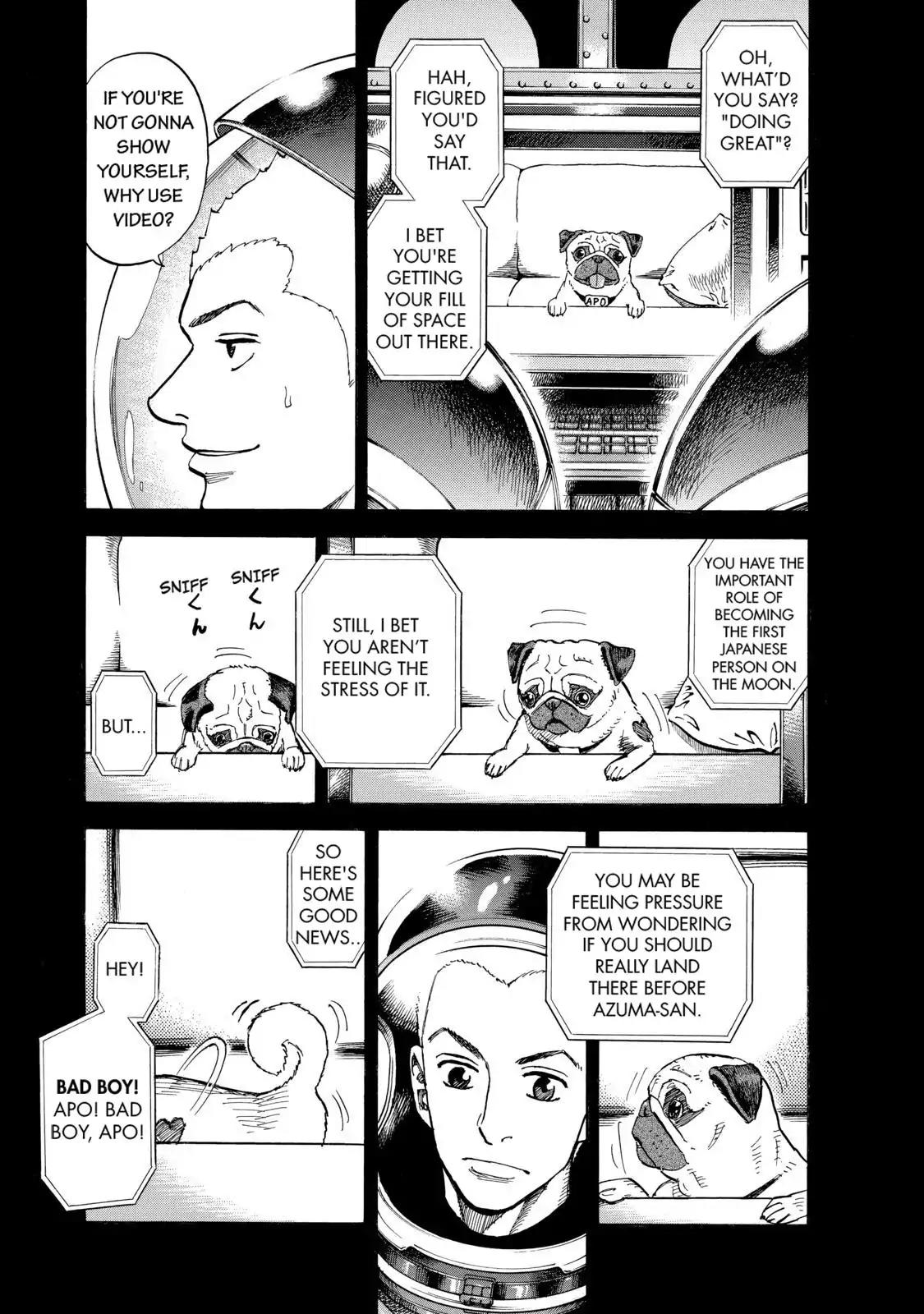 Uchuu Kyoudai Chapter 65 page 8 - Chapter 65 : Moon Rabbit