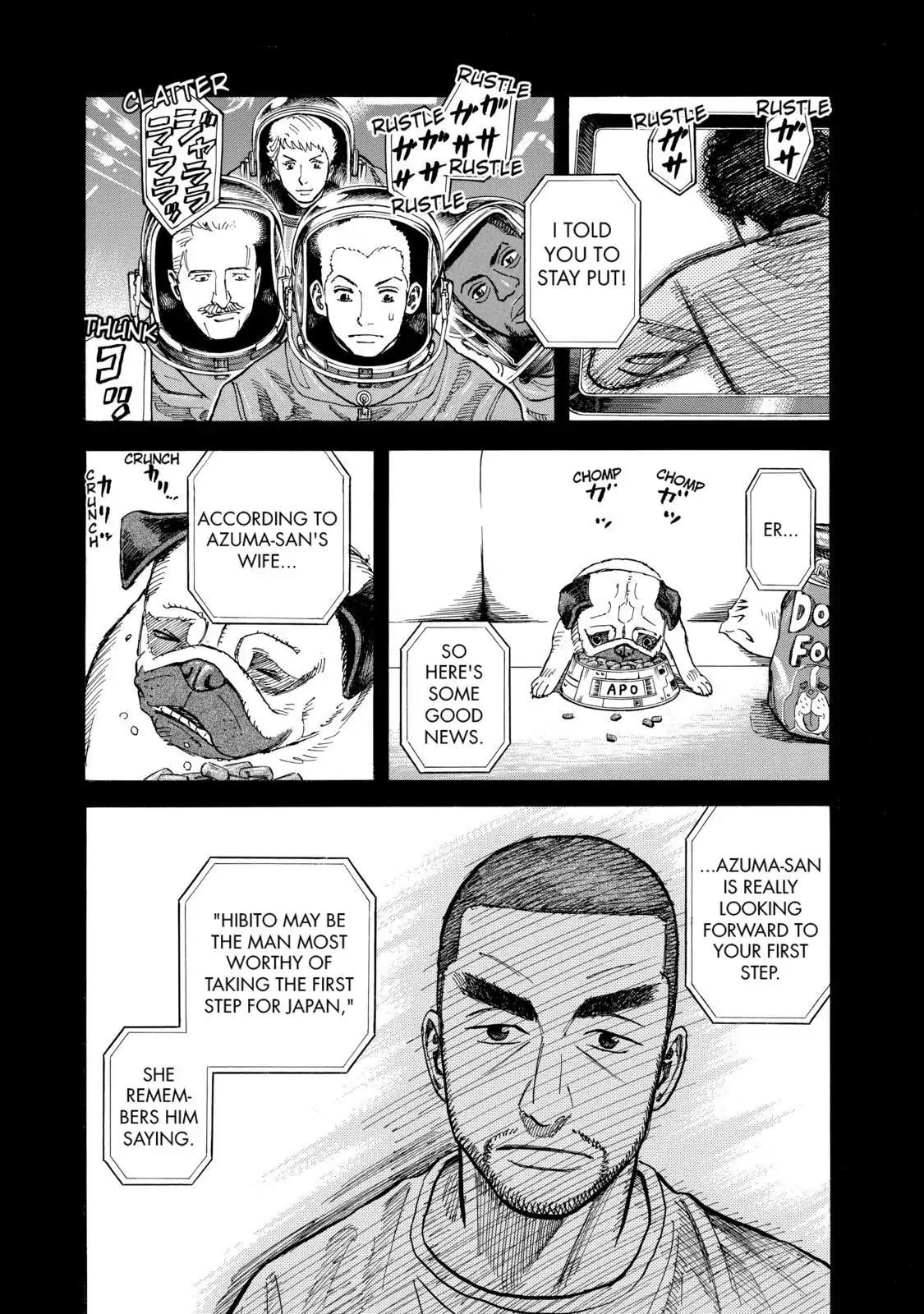 Uchuu Kyoudai Chapter 65 page 9 - Chapter 65 : Moon Rabbit