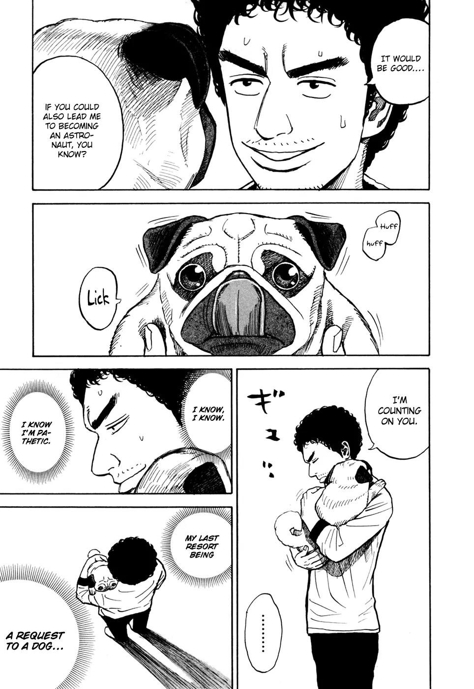Uchuu Kyoudai Chapter 66 page 20 - Chapter 66 : A Pug and a Hug on a Moonlit Night