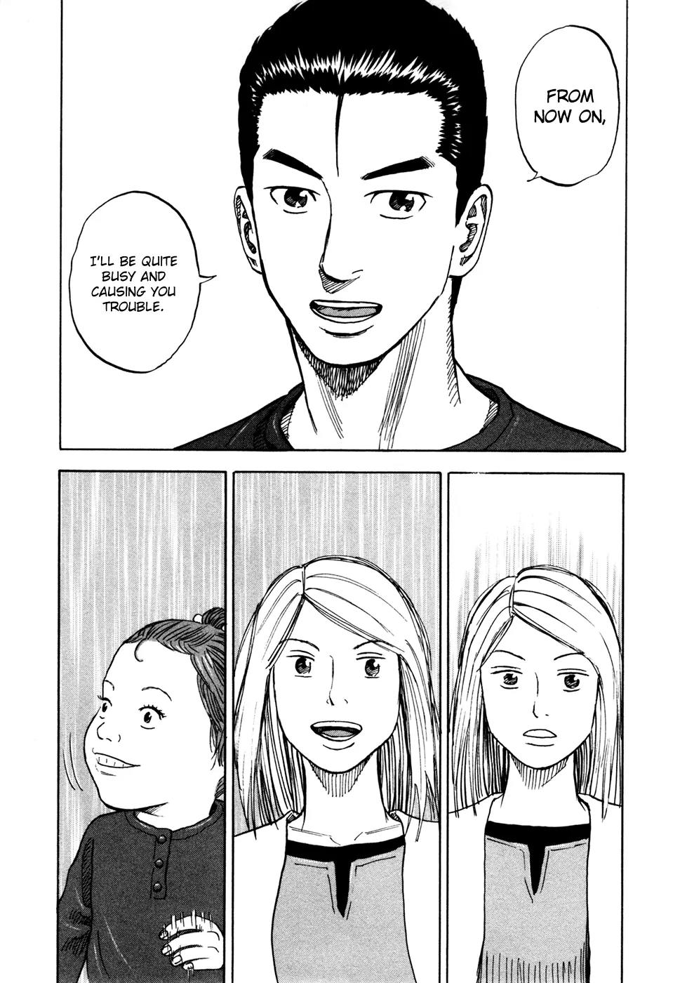 Uchuu Kyoudai Chapter 68 page 18 - Chapter 68 : A Very S?acious Institution's Really Small Part.