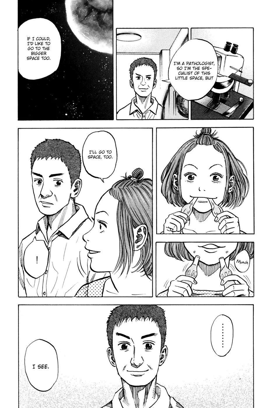 Uchuu Kyoudai Chapter 69 page 13 - Chapter 69 : Dancing Astronaut