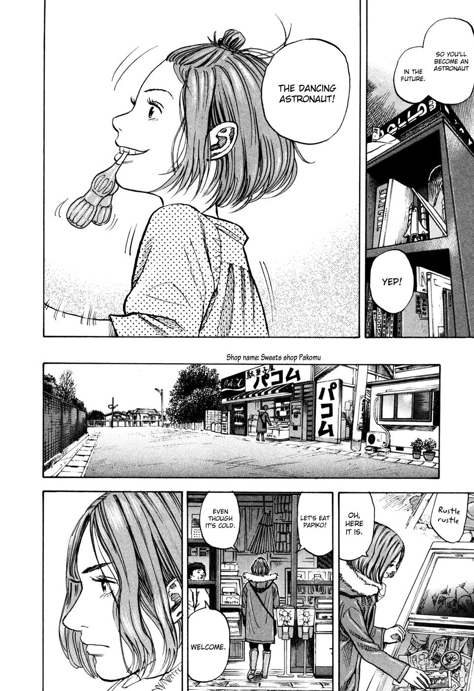 Uchuu Kyoudai Chapter 69 page 14 - Chapter 69 : Dancing Astronaut