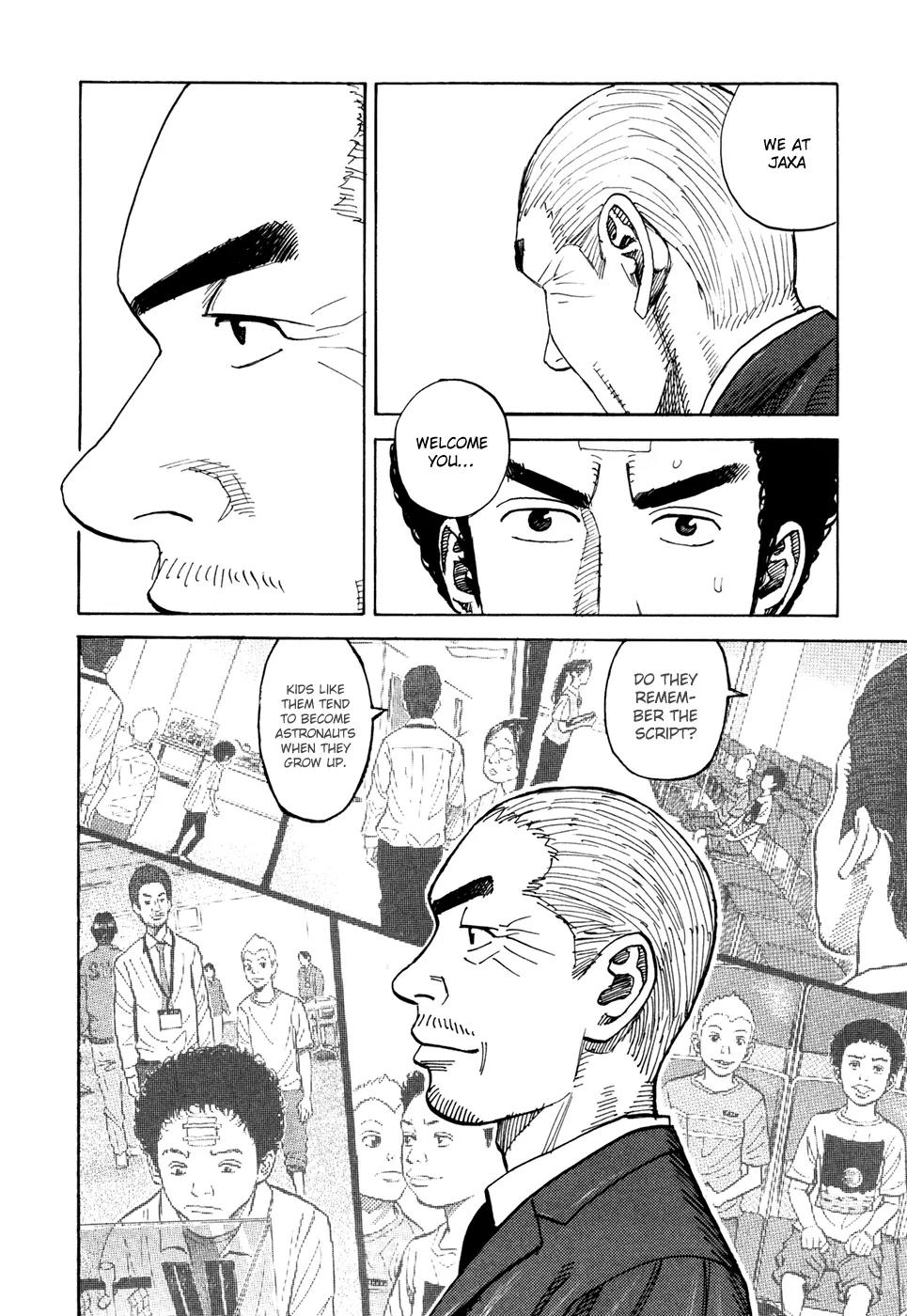 Uchuu Kyoudai Chapter 71 page 16 - Chapter 71 : Two Middle-Aged Men in the Park