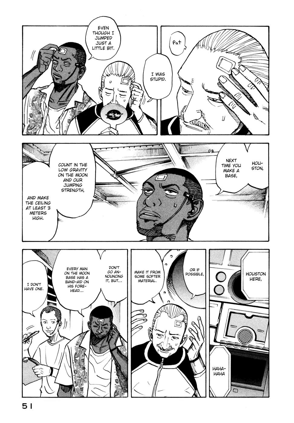 Uchuu Kyoudai Chapter 71 page 5 - Chapter 71 : Two Middle-Aged Men in the Park