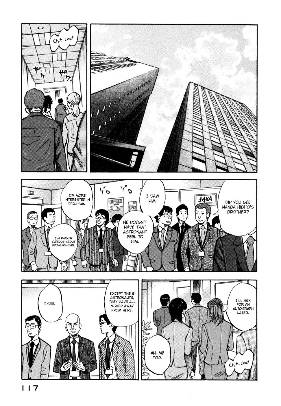 Uchuu Kyoudai Chapter 74 page 6 - Chapter 74 : The Character for "Person"
