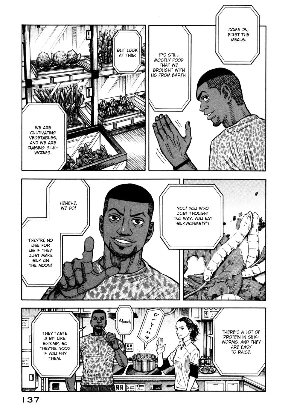 Uchuu Kyoudai Chapter 75 page 4 - Chapter 75 : Moon Illusion