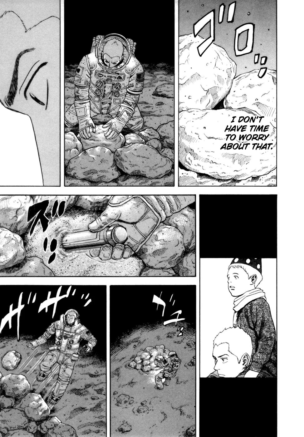 Uchuu Kyoudai Chapter 81 page 14 - Chapter 81 : Hibito's Choice