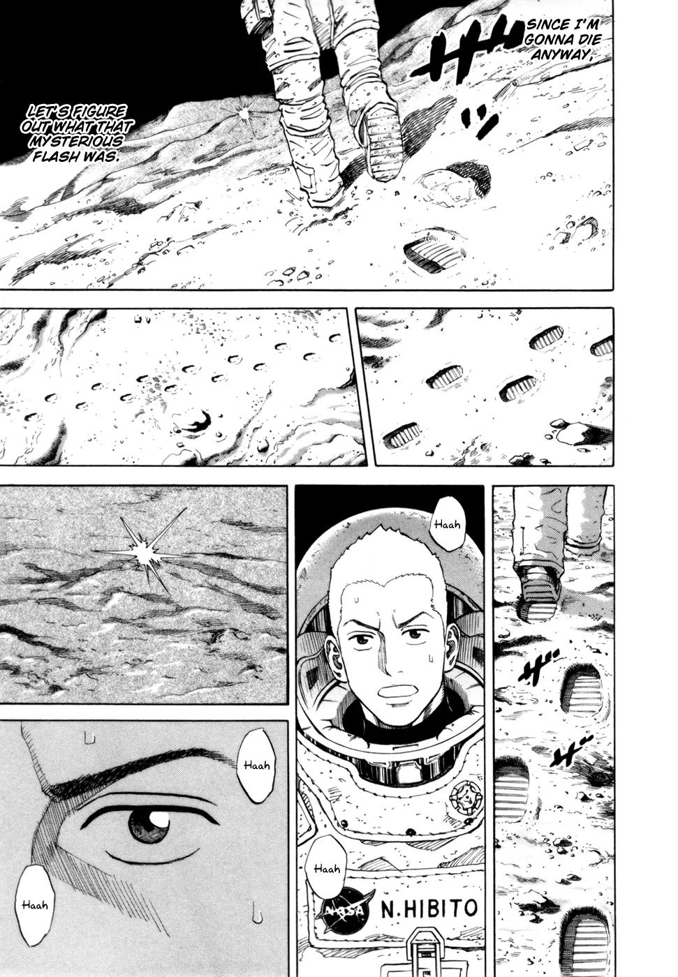 Uchuu Kyoudai Chapter 82 page 19 - Chapter 82 : Moon Walk
