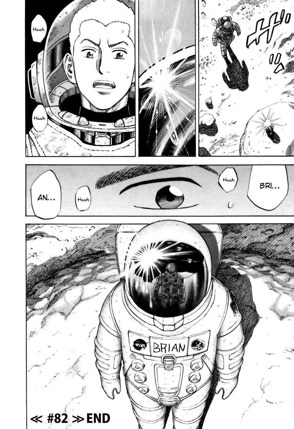 Uchuu Kyoudai Chapter 82 page 20 - Chapter 82 : Moon Walk