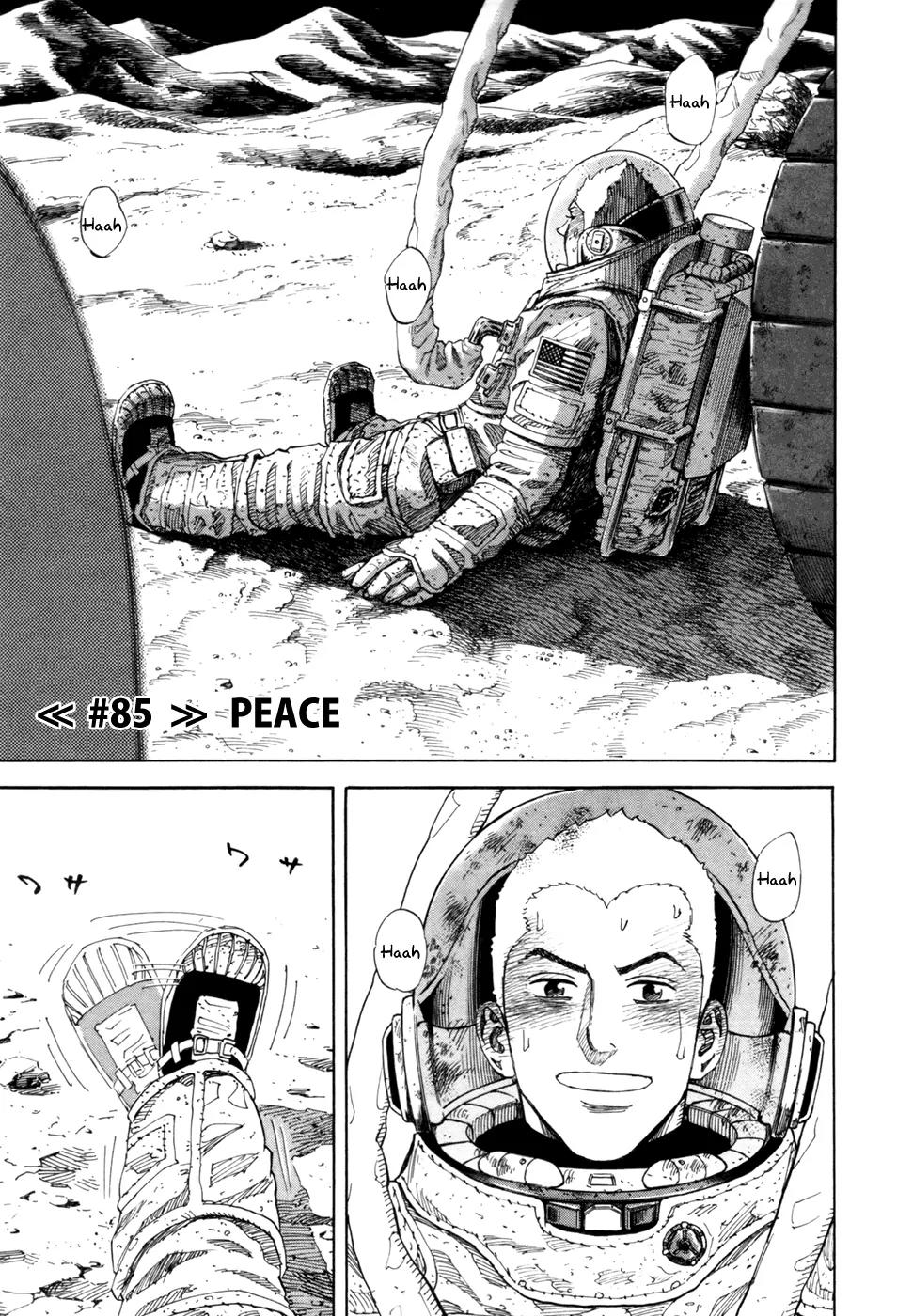 Uchuu Kyoudai Chapter 85 page 2 - Chapter 85 : Peace