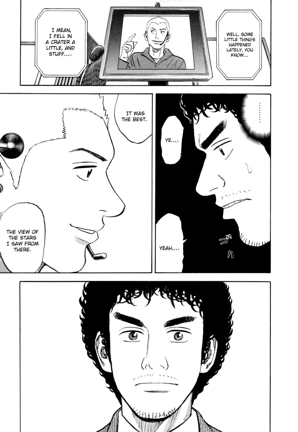 Uchuu Kyoudai Chapter 86 page 18 - Chapter 86 : 3 Astronauts