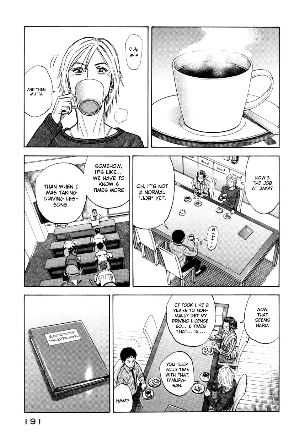 Uchuu Kyoudai Chapter 87 page 12 - Chapter 87 : Sharon