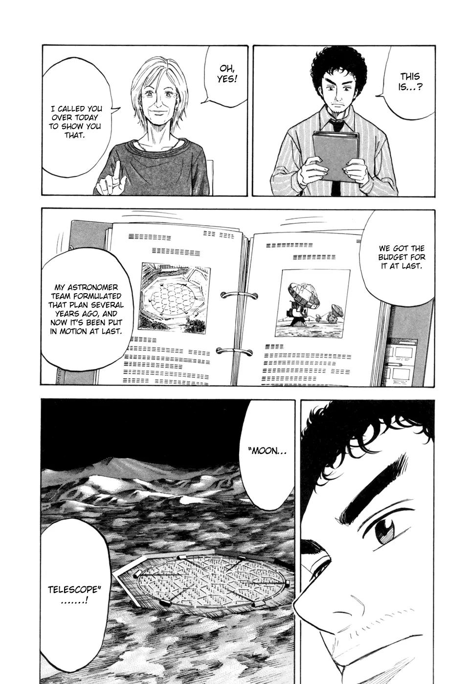 Uchuu Kyoudai Chapter 87 page 13 - Chapter 87 : Sharon