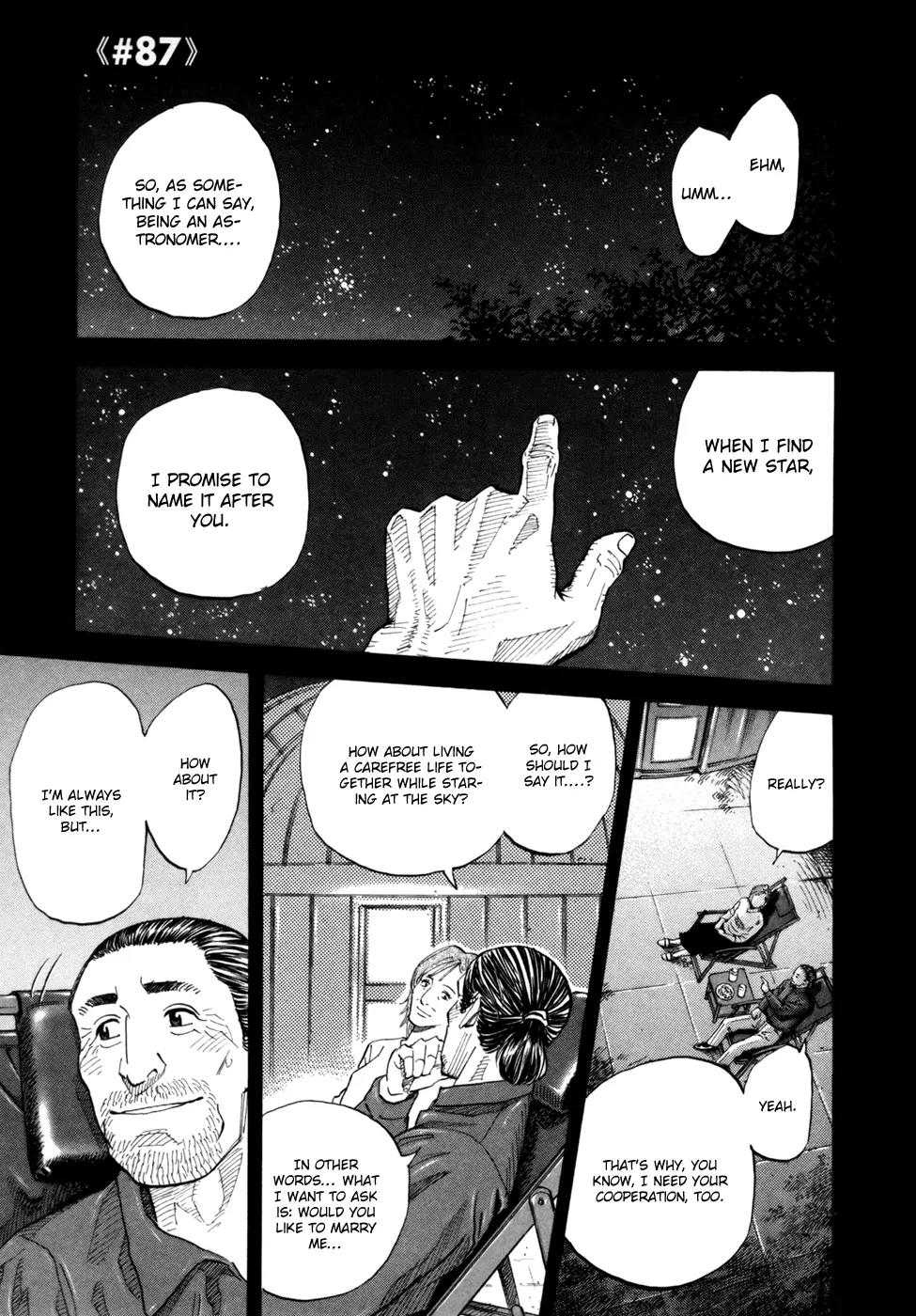 Uchuu Kyoudai Chapter 87 page 2 - Chapter 87 : Sharon