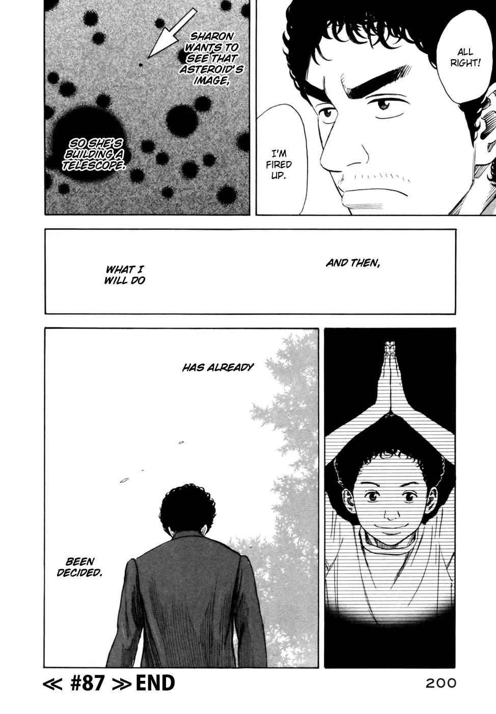 Uchuu Kyoudai Chapter 87 page 21 - Chapter 87 : Sharon