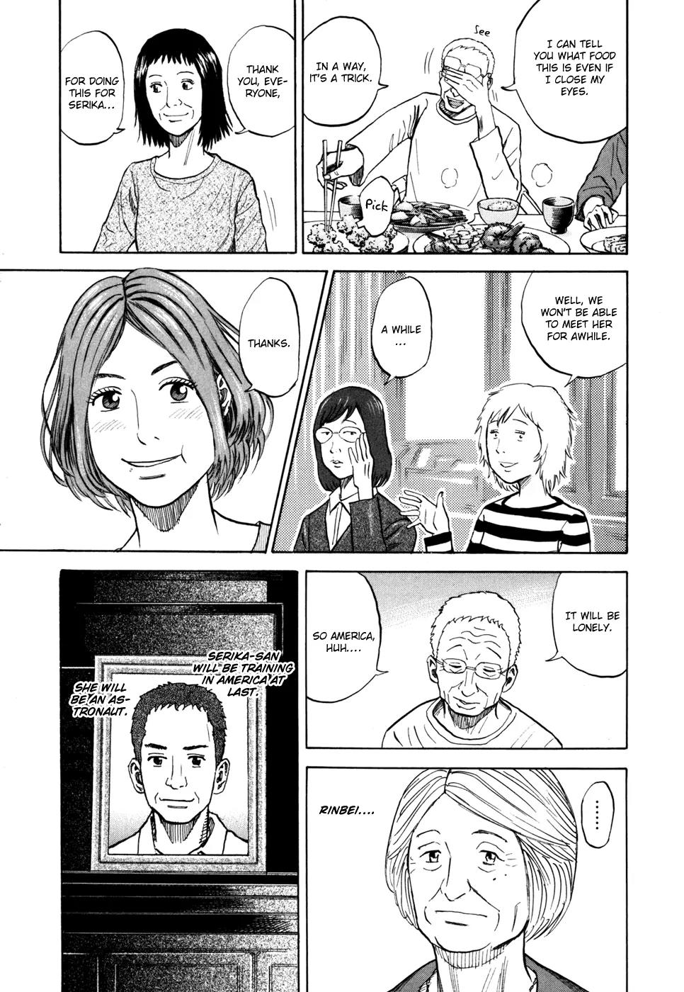 Uchuu Kyoudai Chapter 89 page 10 - Chapter 89 : Dining Table and Setting Off