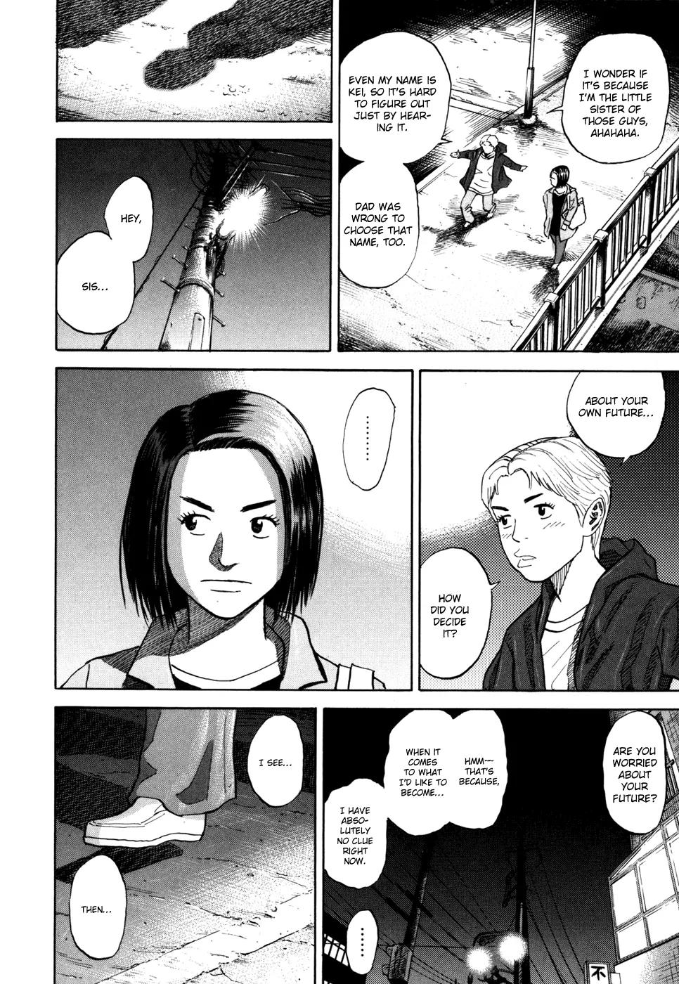 Uchuu Kyoudai Chapter 89 page 15 - Chapter 89 : Dining Table and Setting Off