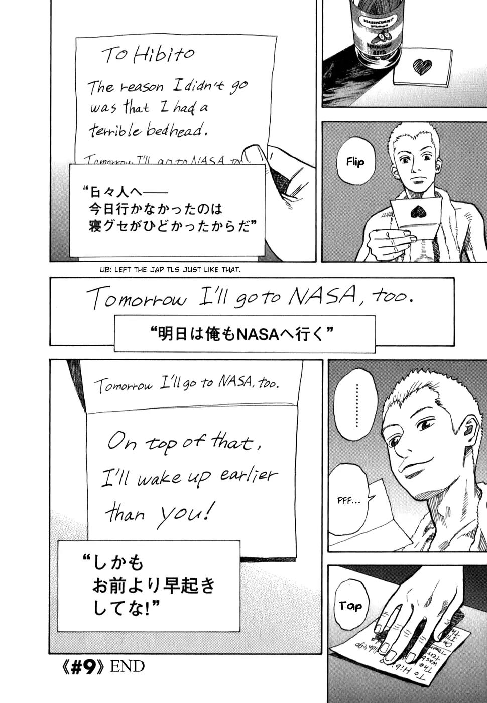 Uchuu Kyoudai Chapter 9 page 30 - Chapter 9 : Bleak Days