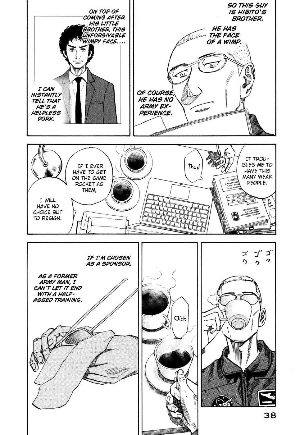Uchuu Kyoudai Chapter 90 page 14 - Chapter 90 : Training Instructor