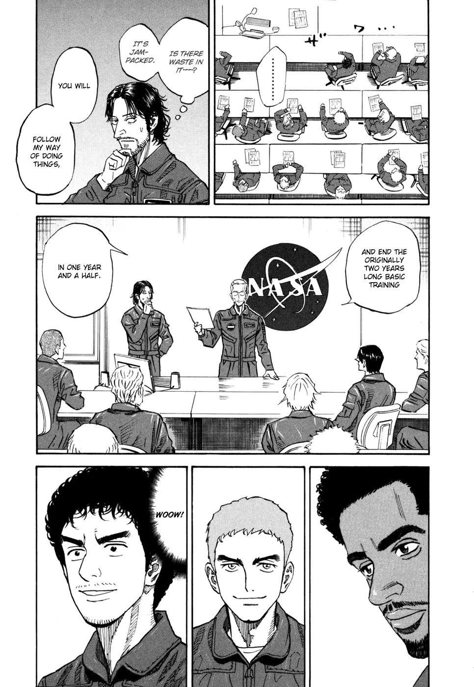 Uchuu Kyoudai Chapter 93 page 12 - Chapter 93 : Training Start