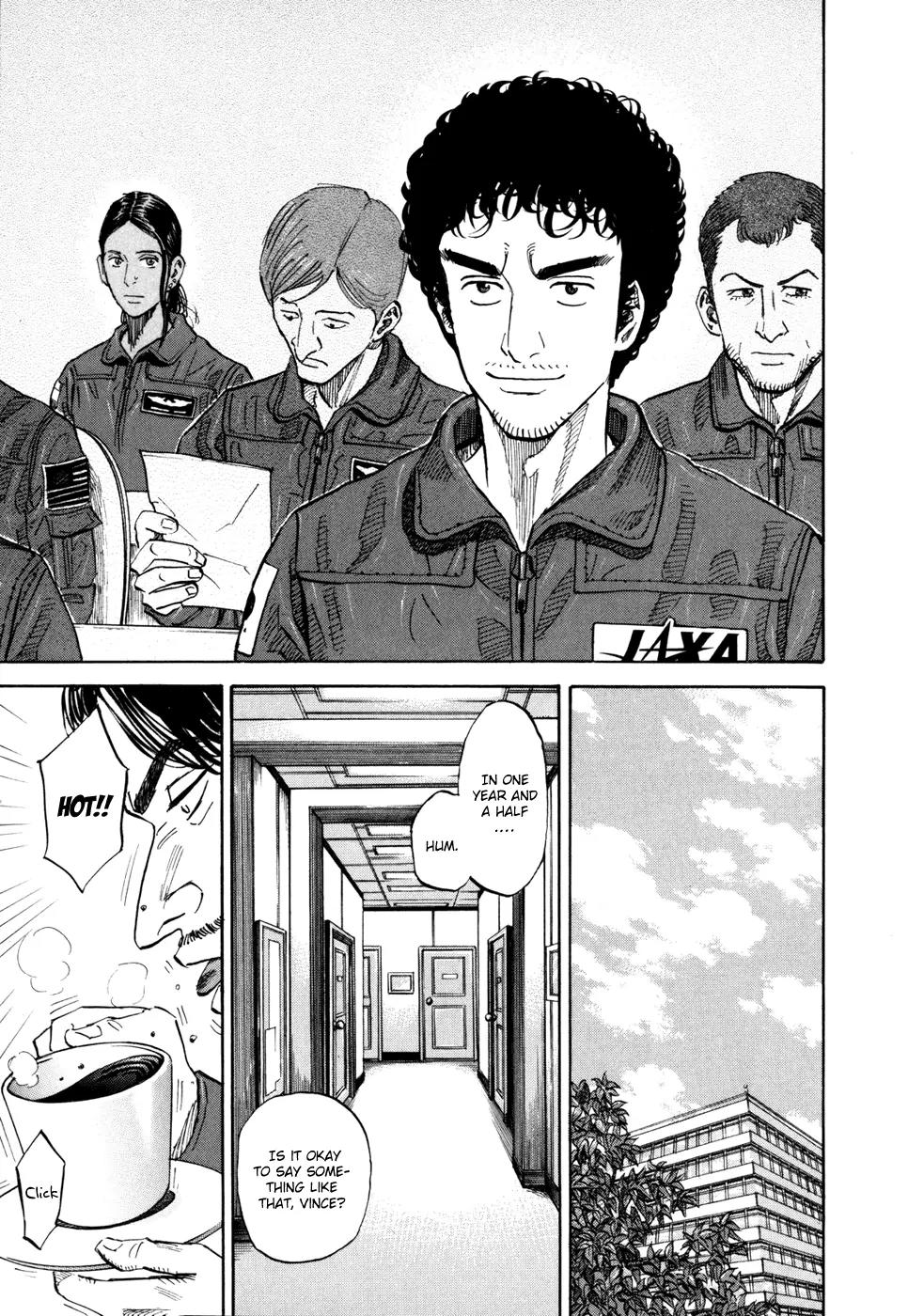 Uchuu Kyoudai Chapter 93 page 14 - Chapter 93 : Training Start