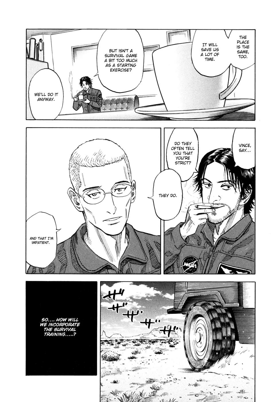 Uchuu Kyoudai Chapter 93 page 17 - Chapter 93 : Training Start