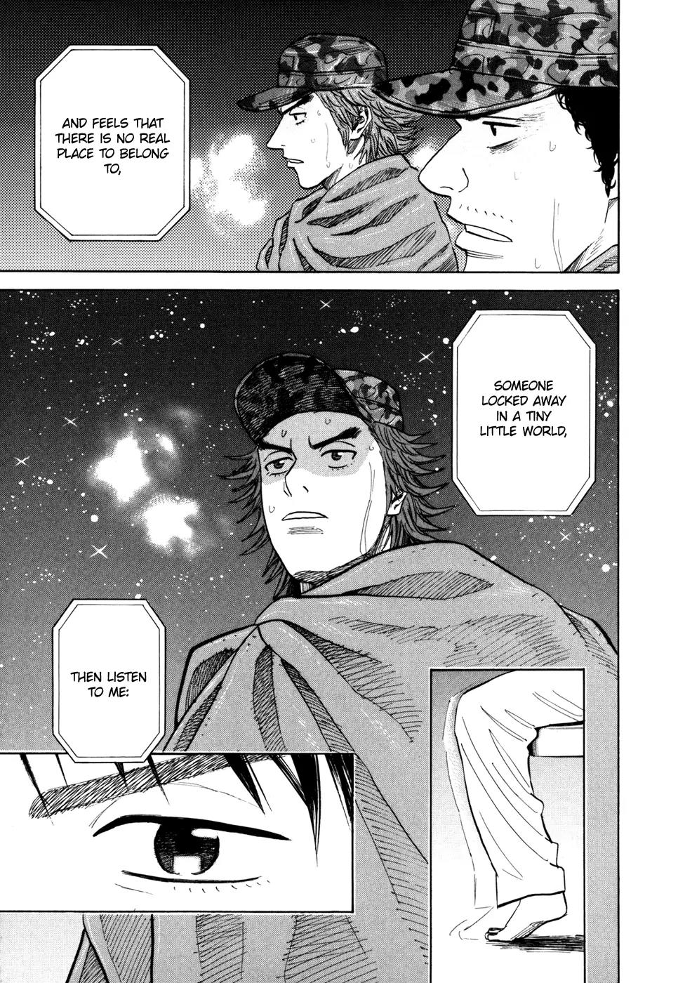 Uchuu Kyoudai Chapter 99 page 18 - Chapter 99