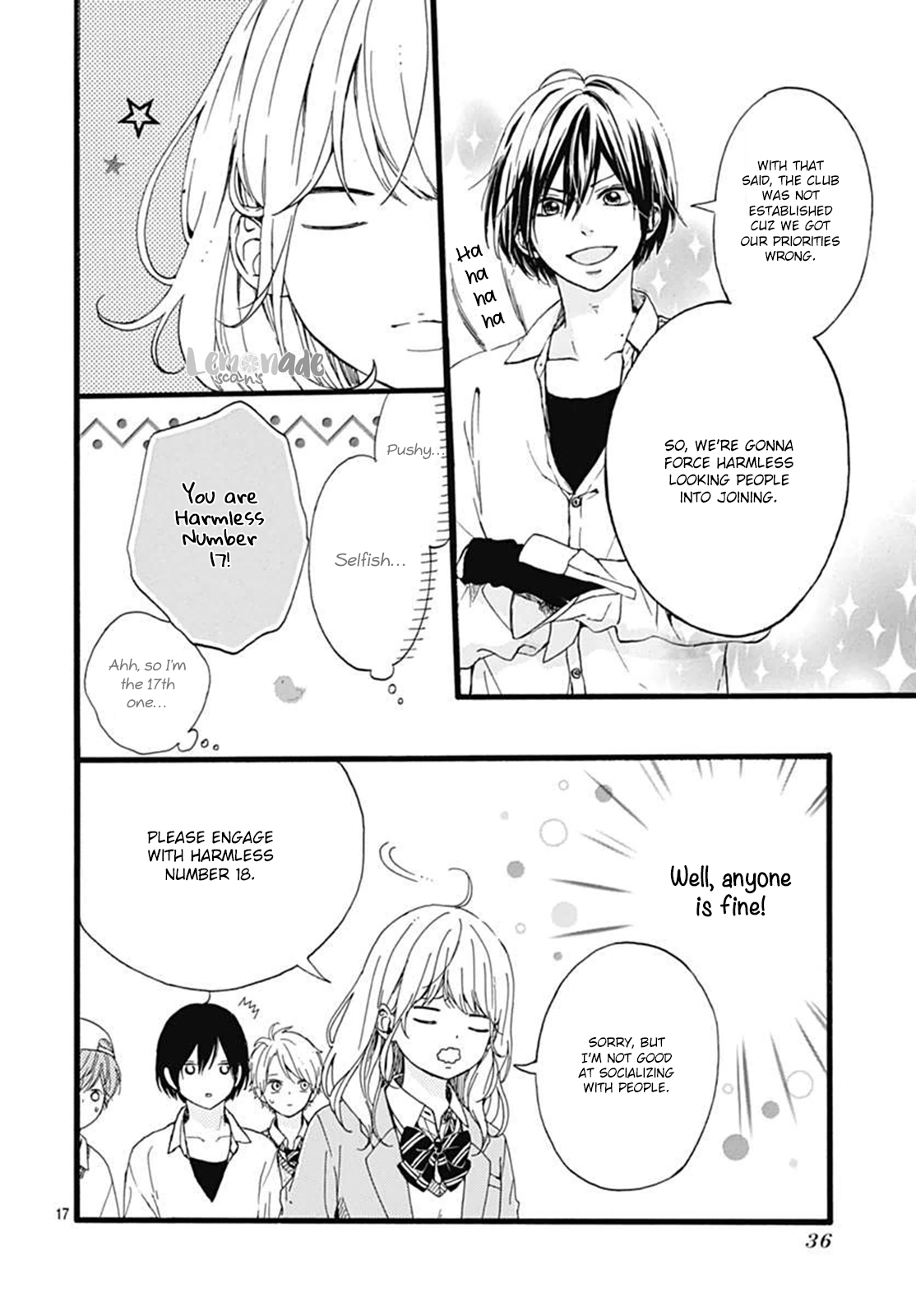 Uchuu no Hate no Mannaka no Chapter 1 page 17 - Chapter 1