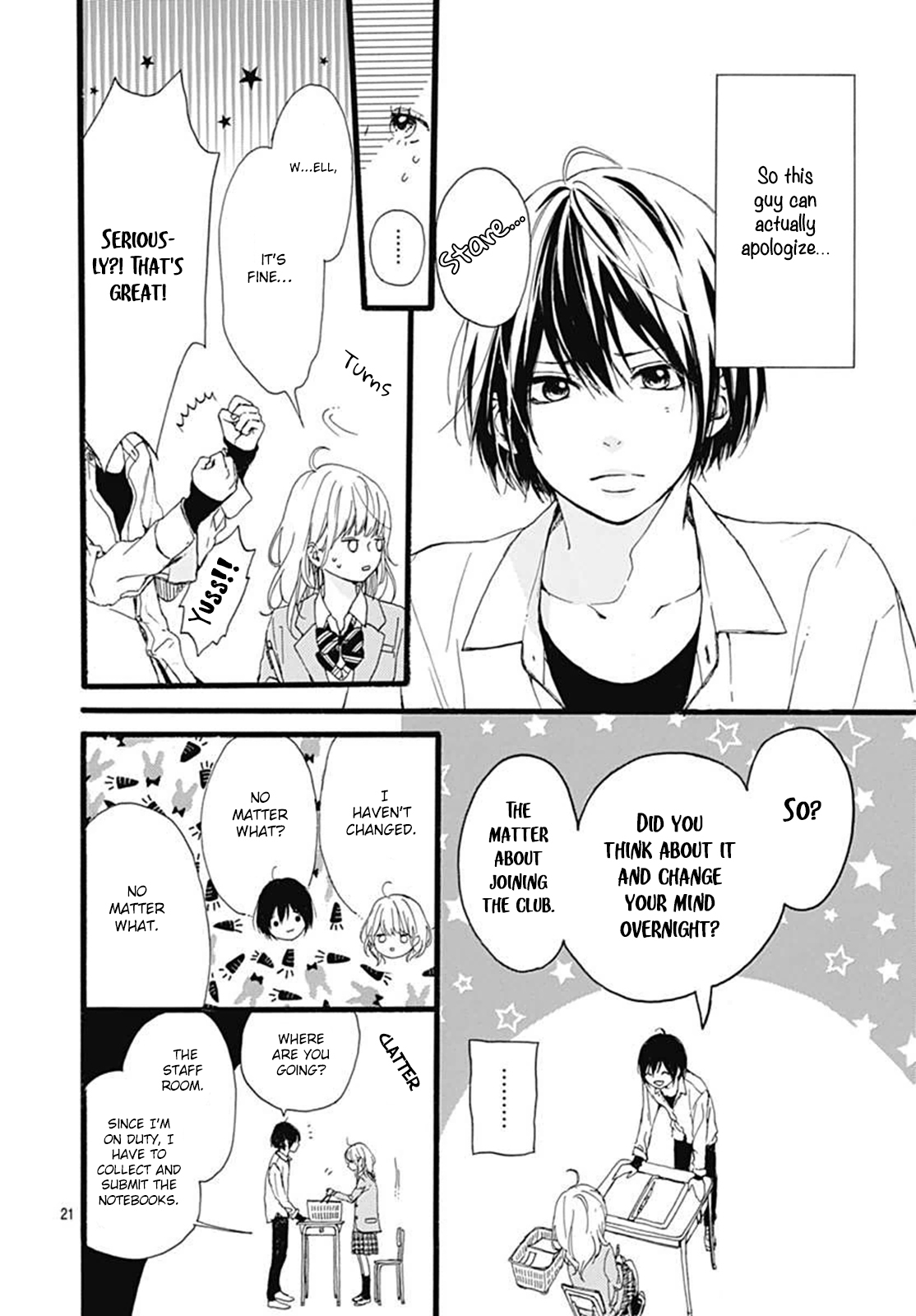 Uchuu no Hate no Mannaka no Chapter 1 page 21 - Chapter 1