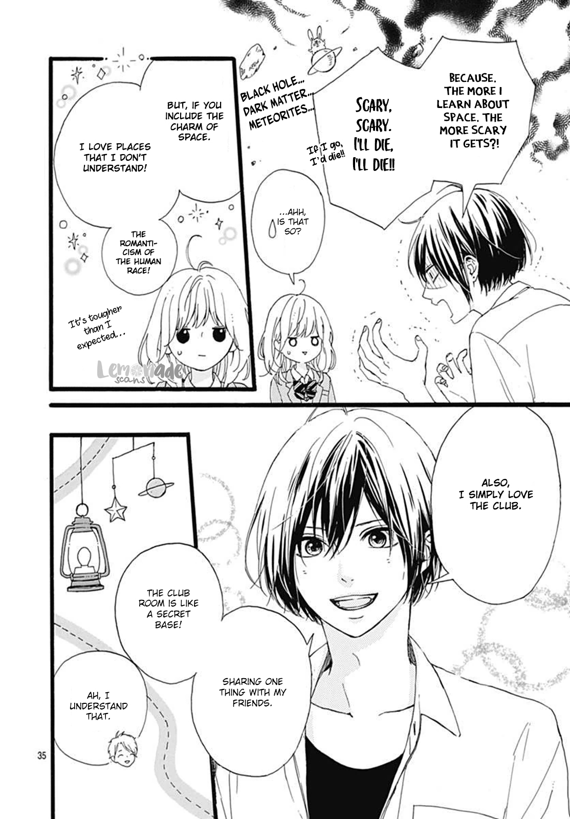 Uchuu no Hate no Mannaka no Chapter 1 page 35 - Chapter 1