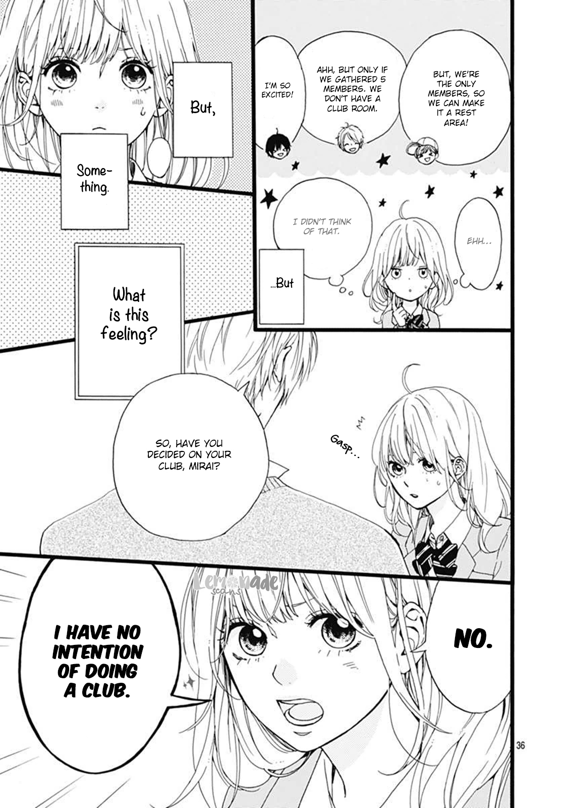 Uchuu no Hate no Mannaka no Chapter 1 page 36 - Chapter 1