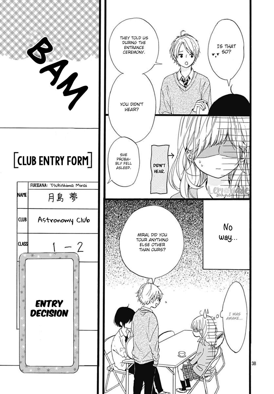 Uchuu no Hate no Mannaka no Chapter 1 page 38 - Chapter 1