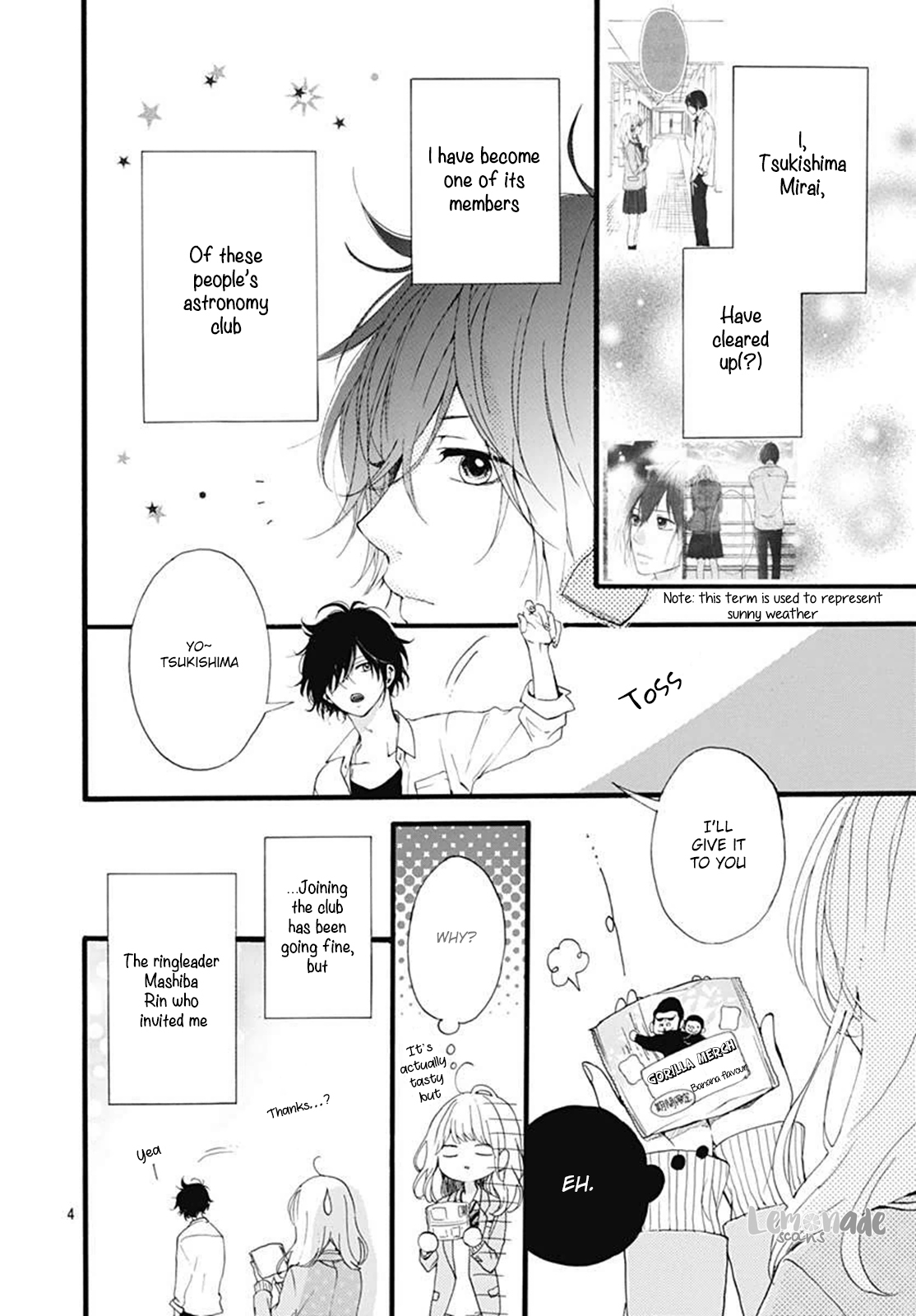 Uchuu no Hate no Mannaka no Chapter 2 page 6 - Chapter 2