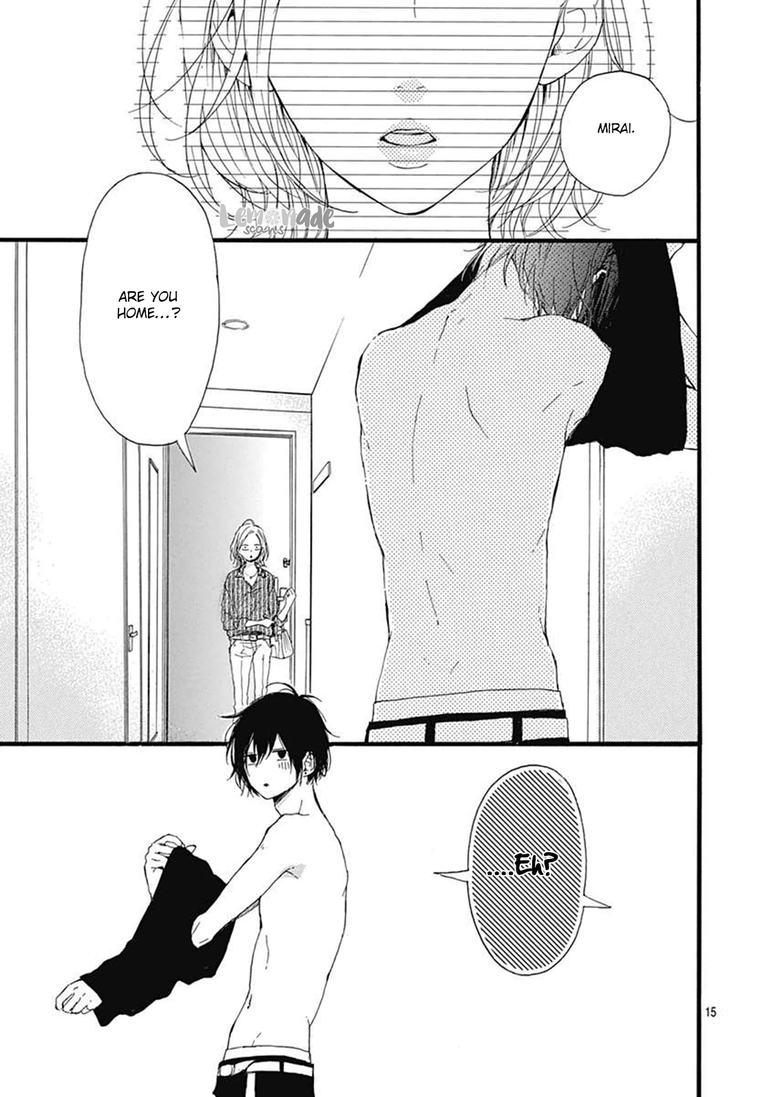 Uchuu no Hate no Mannaka no Chapter 3 page 16 - Chapter 3