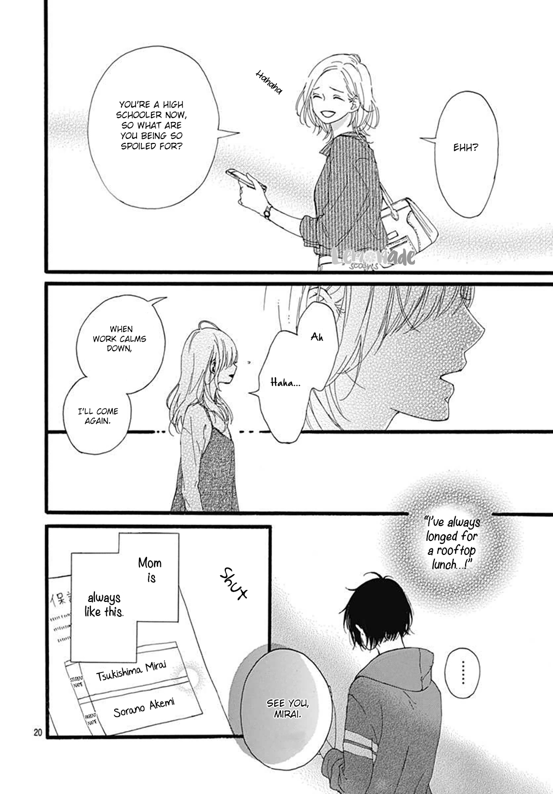 Uchuu no Hate no Mannaka no Chapter 3 page 21 - Chapter 3