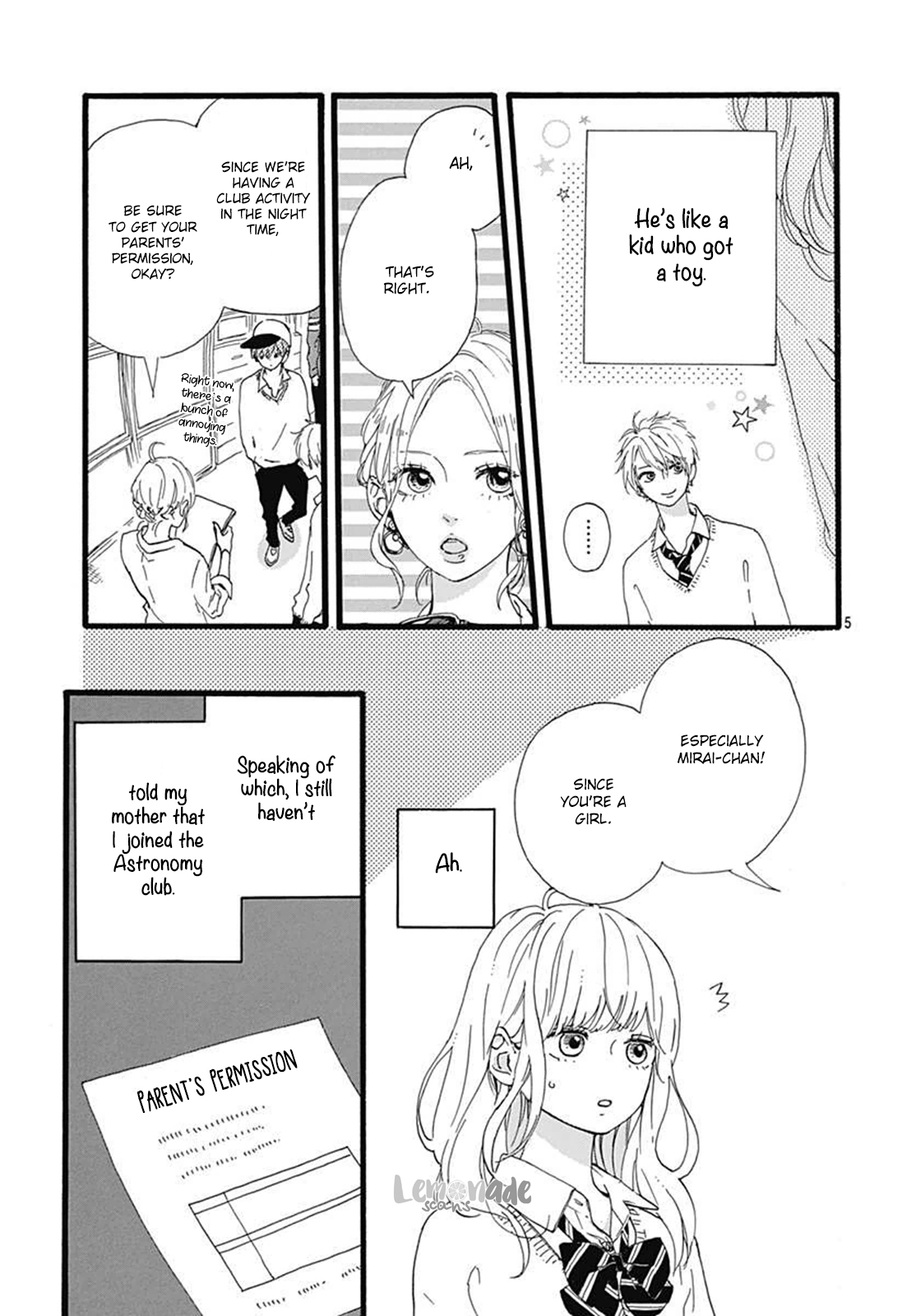 Uchuu no Hate no Mannaka no Chapter 3 page 6 - Chapter 3