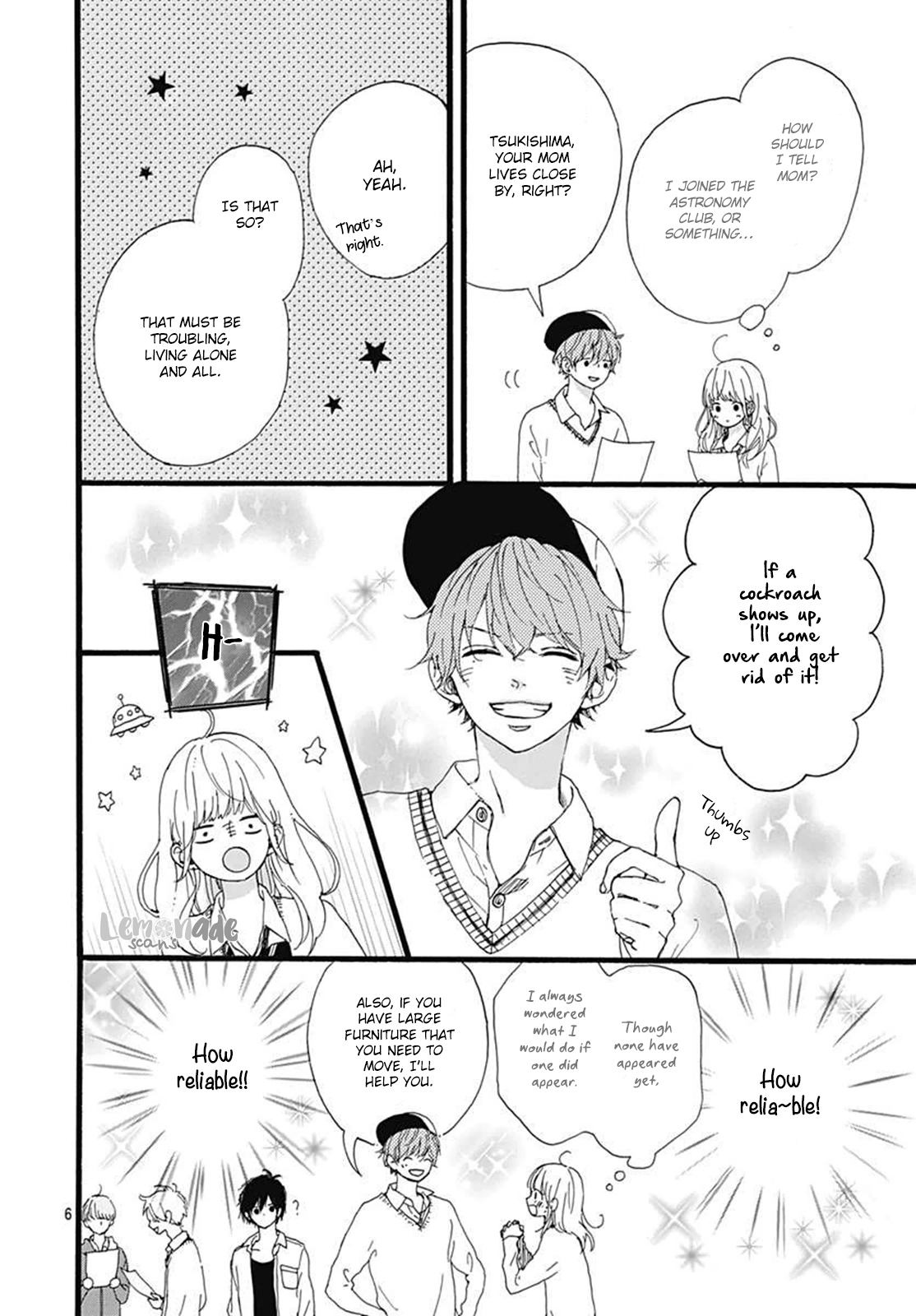 Uchuu no Hate no Mannaka no Chapter 3 page 7 - Chapter 3