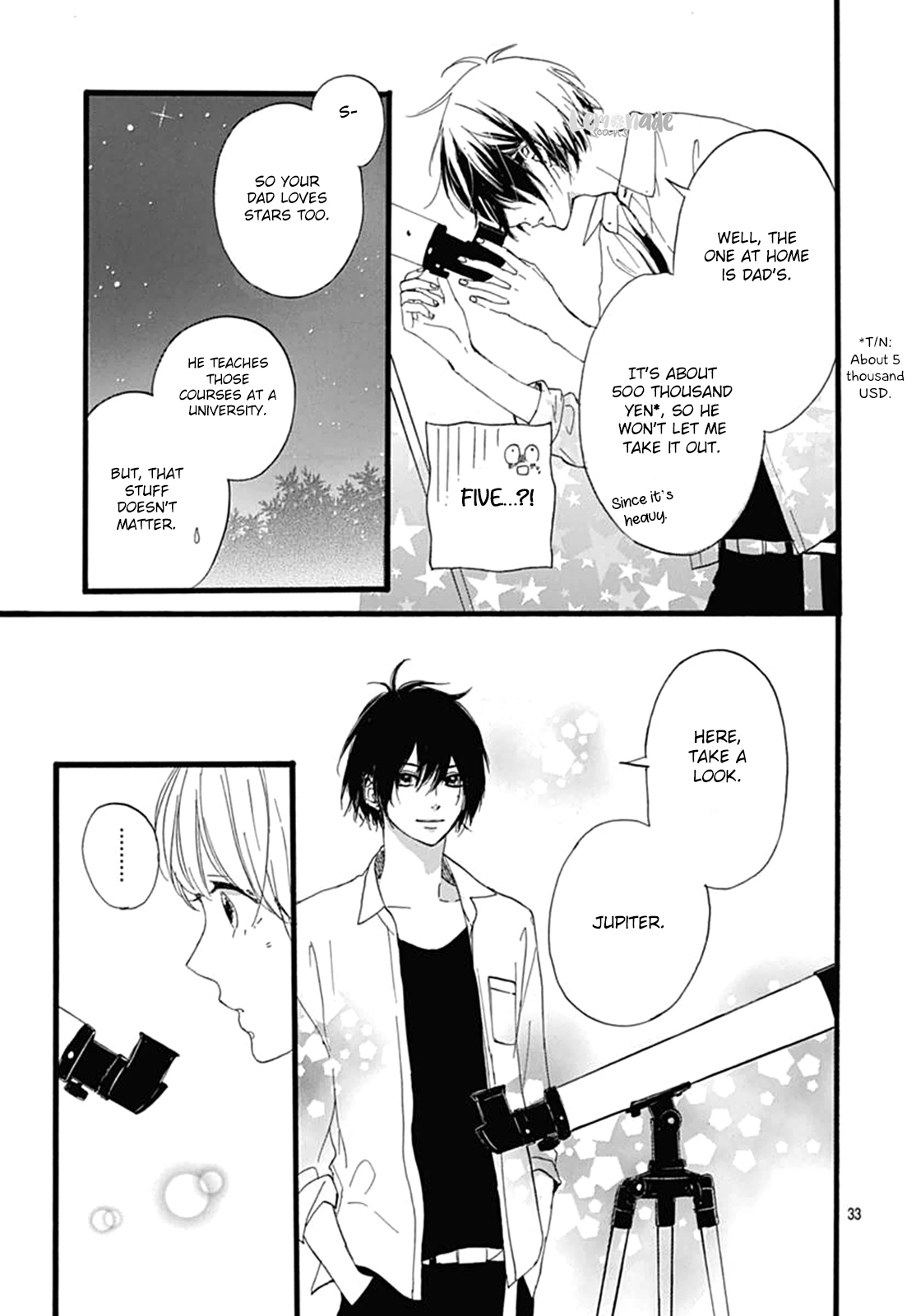 Uchuu no Hate no Mannaka no Chapter 4 page 35 - Chapter 4