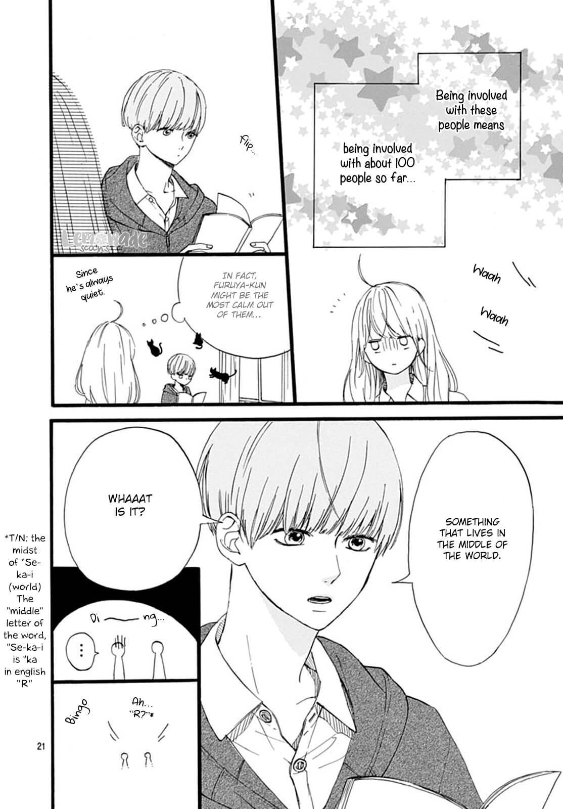 Uchuu no Hate no Mannaka no Chapter 5 page 22 - Chapter 5