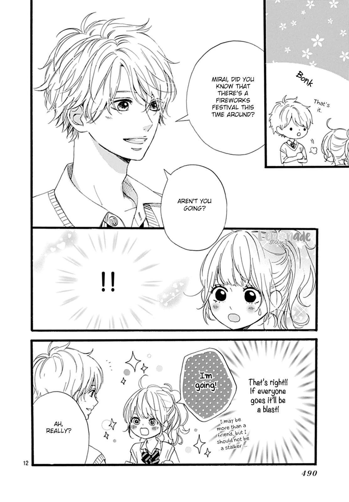 Uchuu no Hate no Mannaka no Chapter 7 page 13 - Chapter 7: Planet 7