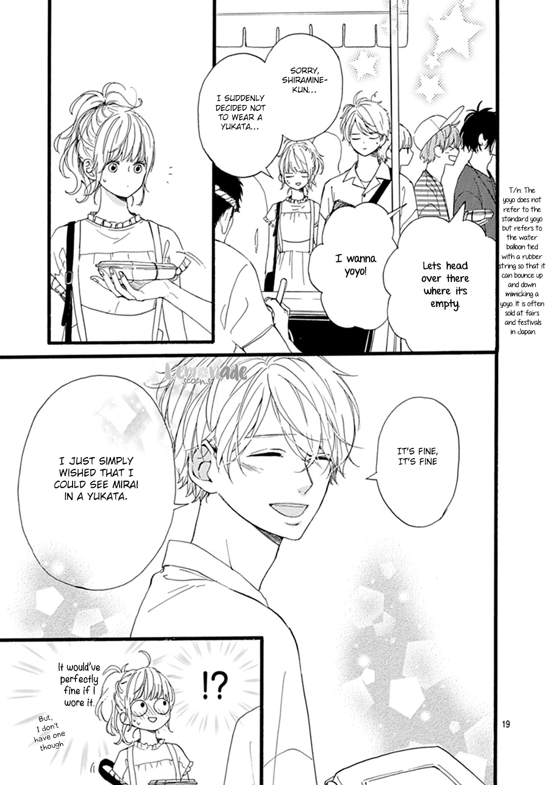 Uchuu no Hate no Mannaka no Chapter 7 page 19 - Chapter 7: Planet 7