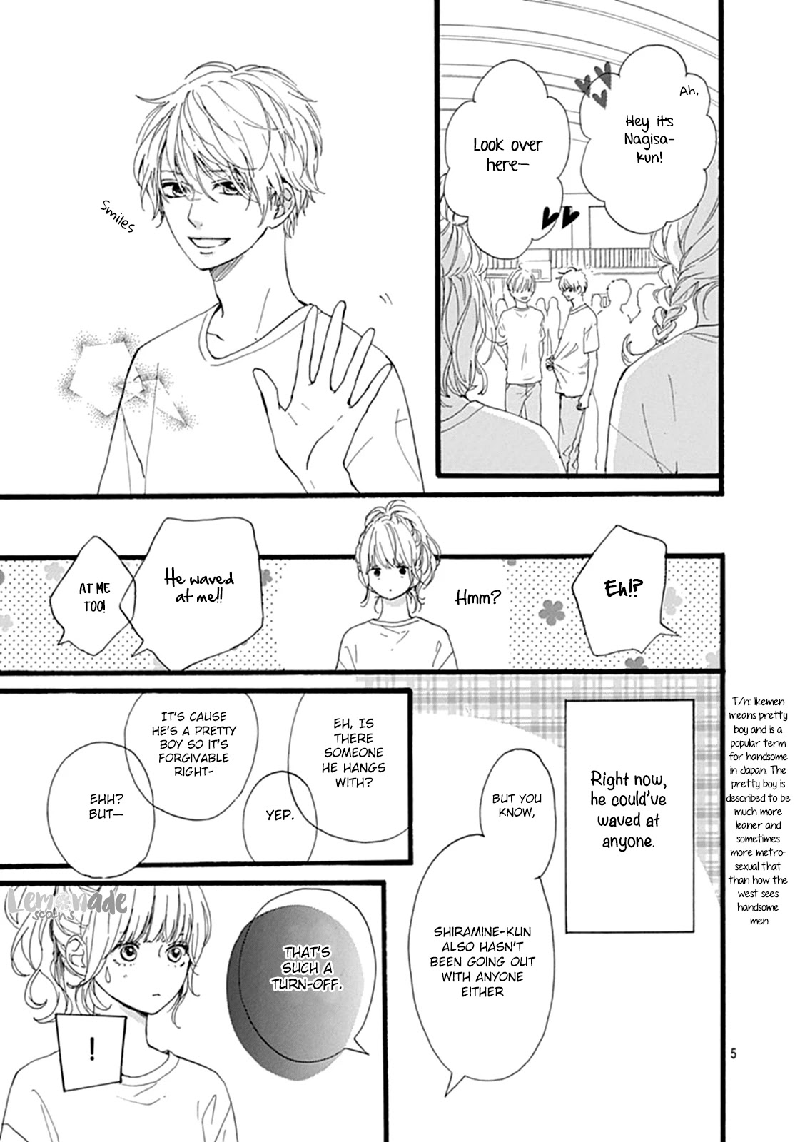 Uchuu no Hate no Mannaka no Chapter 7 page 6 - Chapter 7: Planet 7