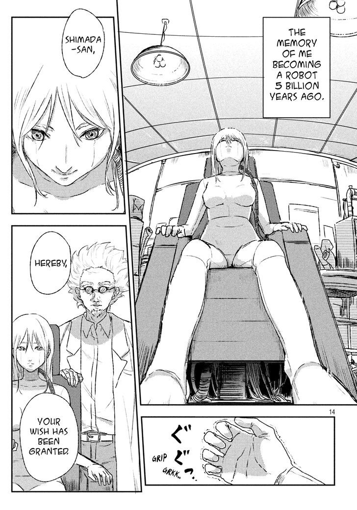 Uchuu no Profile Chapter 1 page 13 - Chapter 1 : Earth's Final Day