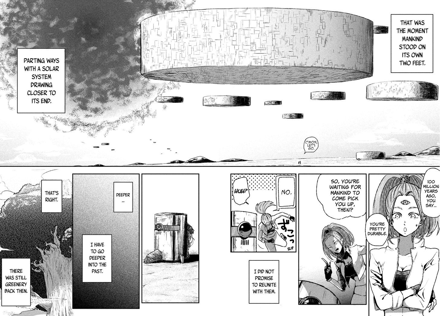 Uchuu no Profile Chapter 1 page 9 - Chapter 1 : Earth's Final Day