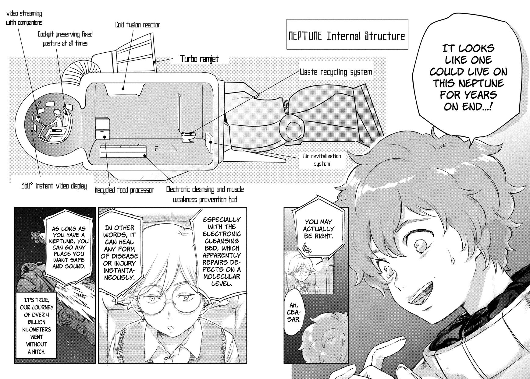 Uchuu no Profile Chapter 3 page 6 - Chapter 3