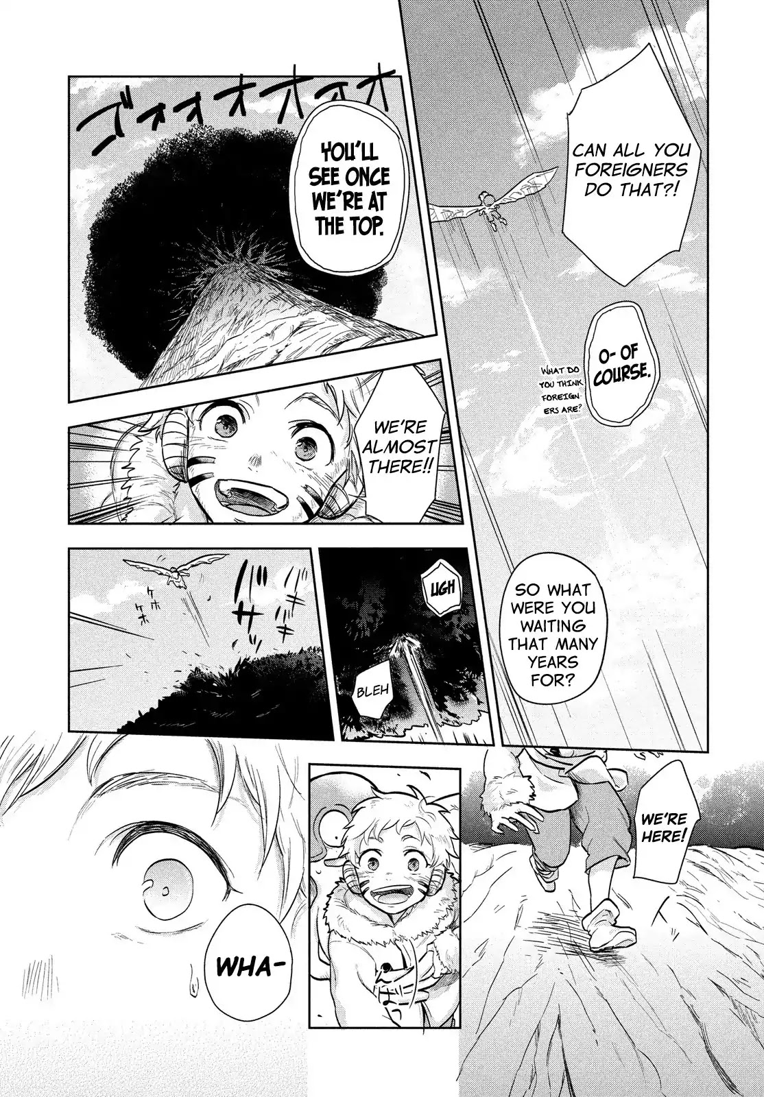 Uchuu no Profile Chapter 5 page 24 - Chapter 5: The Giant Tree, Elkido
