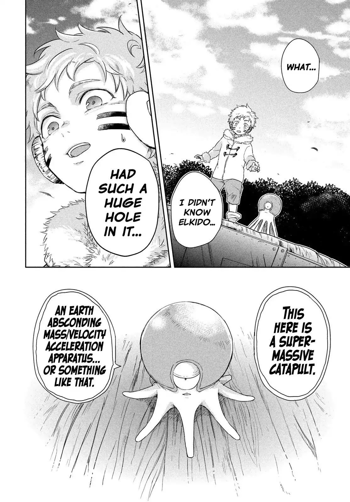 Uchuu no Profile Chapter 5 page 26 - Chapter 5: The Giant Tree, Elkido