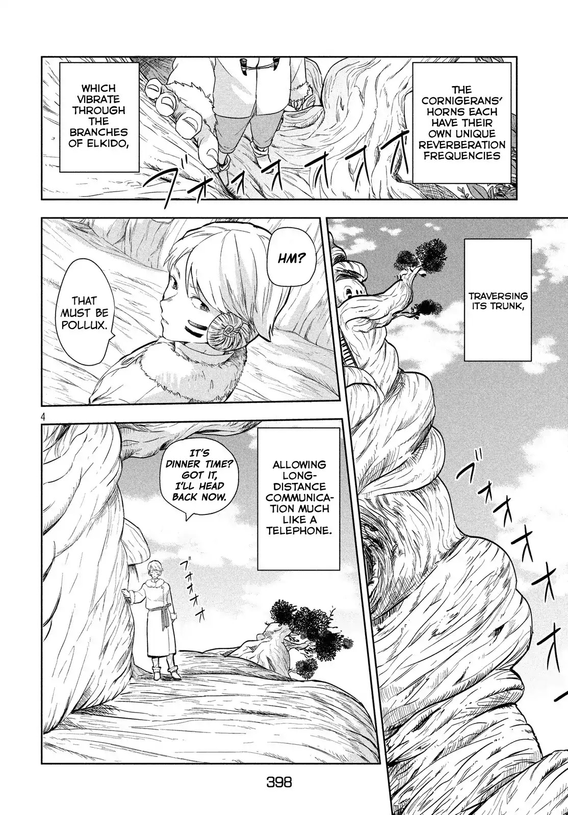 Uchuu no Profile Chapter 5 page 3 - Chapter 5: The Giant Tree, Elkido