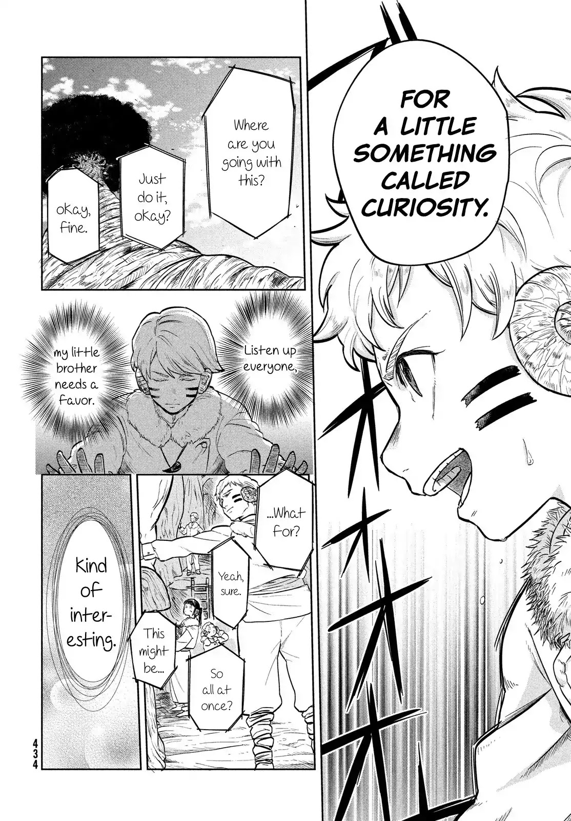 Uchuu no Profile Chapter 5 page 38 - Chapter 5: The Giant Tree, Elkido