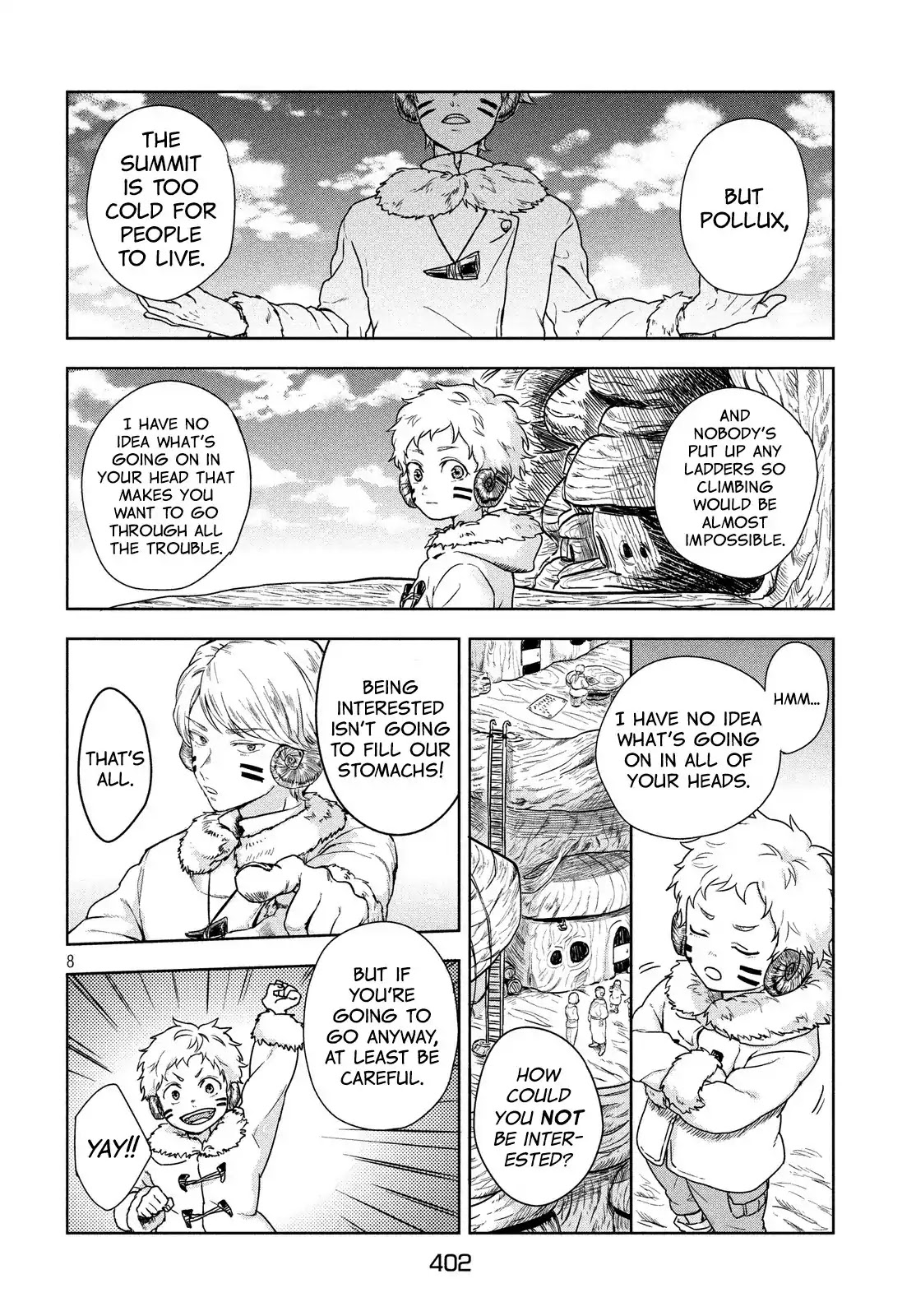 Uchuu no Profile Chapter 5 page 7 - Chapter 5: The Giant Tree, Elkido
